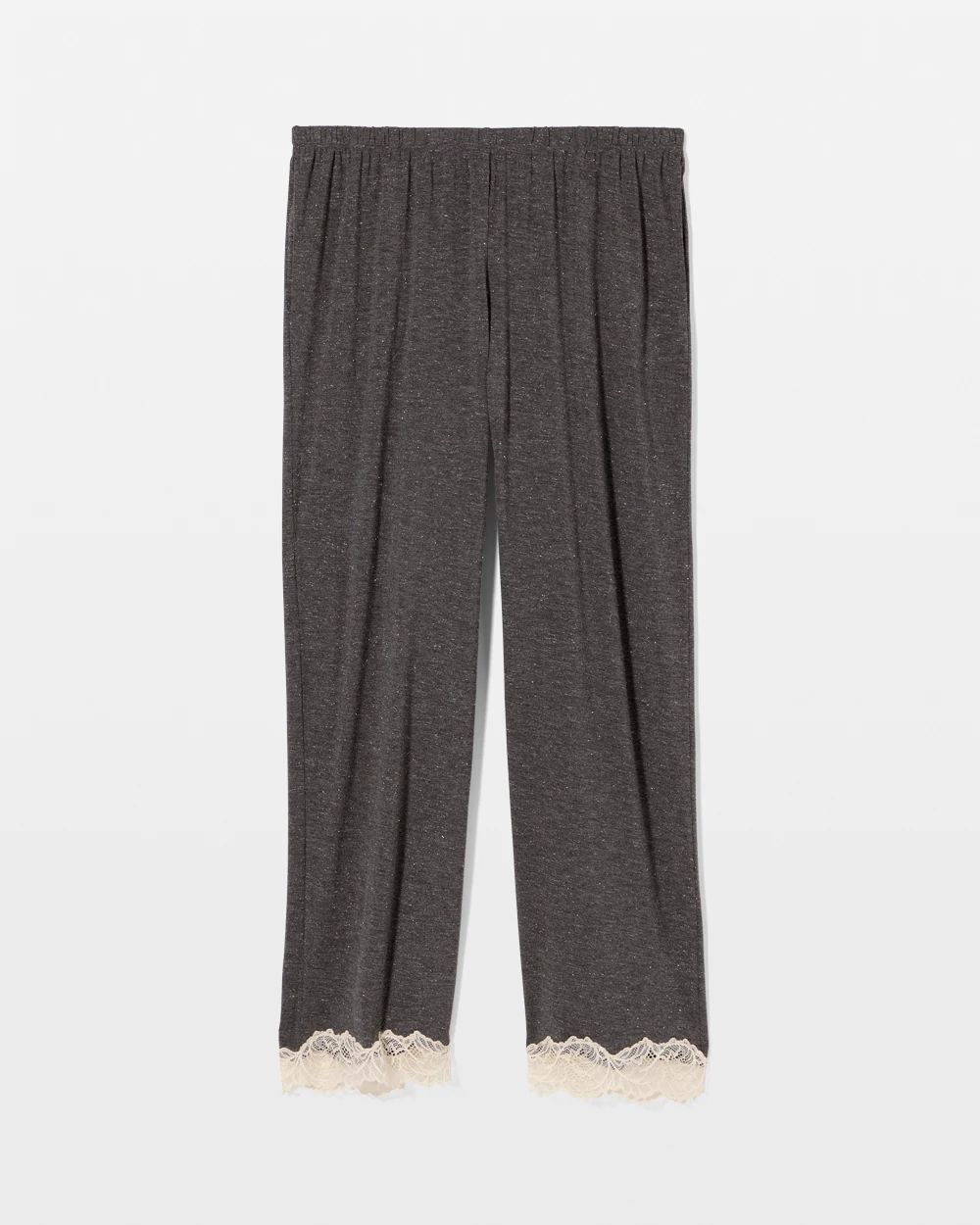 Lace Trim Pajama Pant | Soma